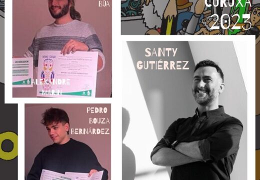 Santy Gutiérrez, Alejandro Vázquez Búa e Pedro Bouza forman parte do xurado dos Premios Curuxa 2023 que se reúne este mércores en Fene